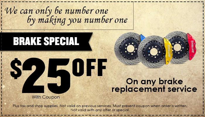 Brake Special Brake Special