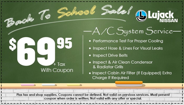 $69.95 A/C Service $69.95 A/C Service
