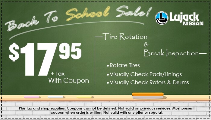 Tire Rotation & Brake Inspection Tire Rotation & Brake Inspection