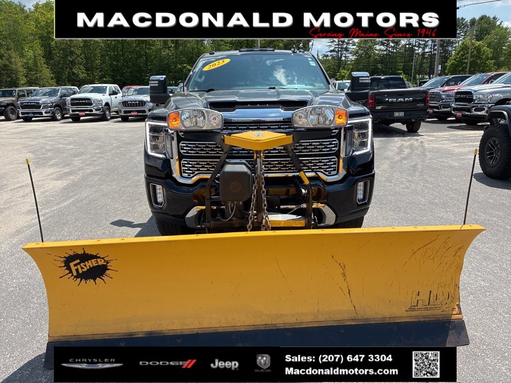 Used 2023 GMC Sierra 2500 Denali HD Denali with VIN 1GT49RE70PF258835 for sale in Bridgton, ME