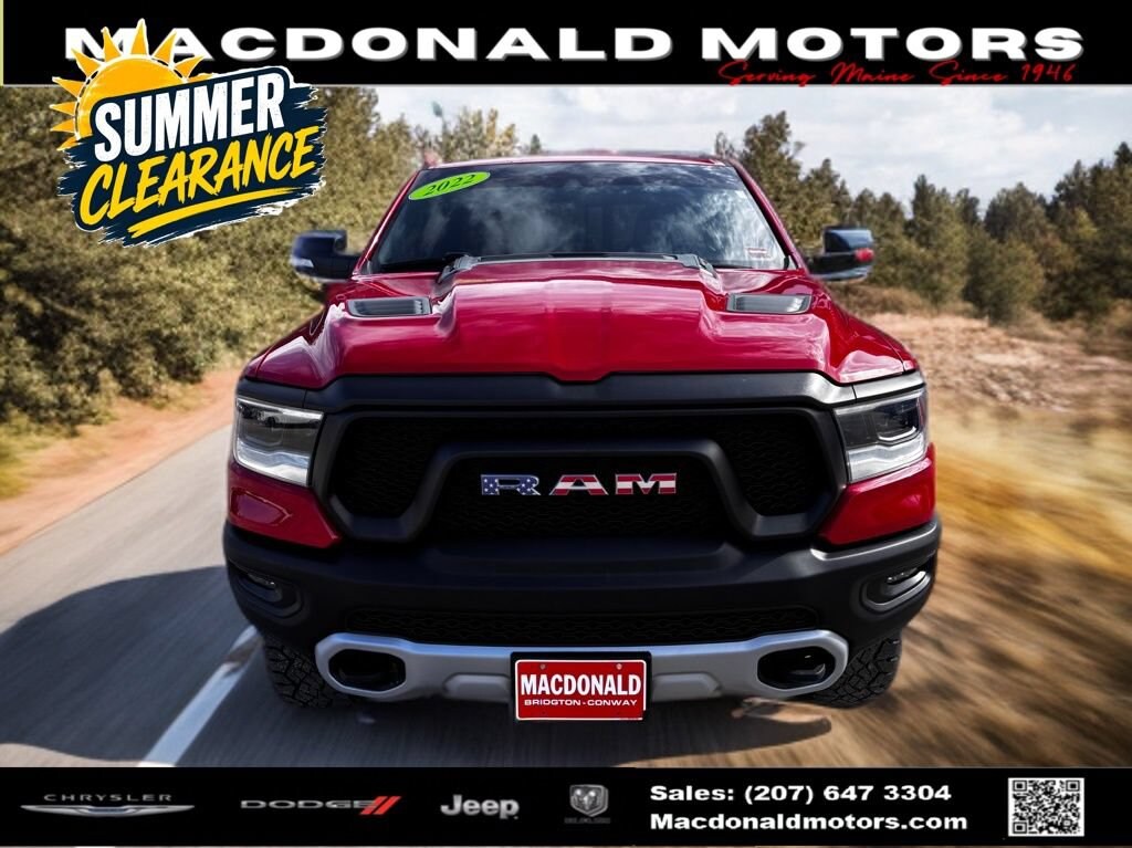 Used 2022 Ram 1500 Rebel Rebel 4x4 Crew Cab 57 Box
