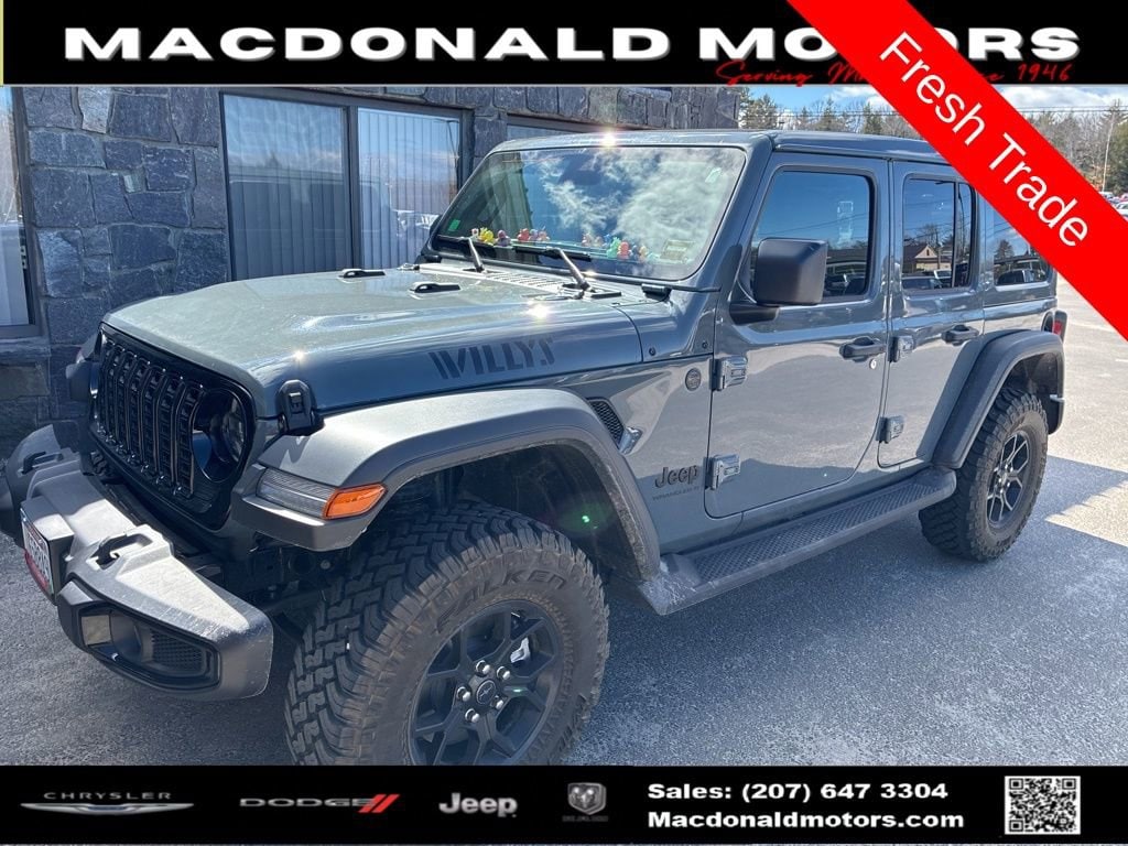 Used 2025 Jeep Wrangler Willys Willys 4x4