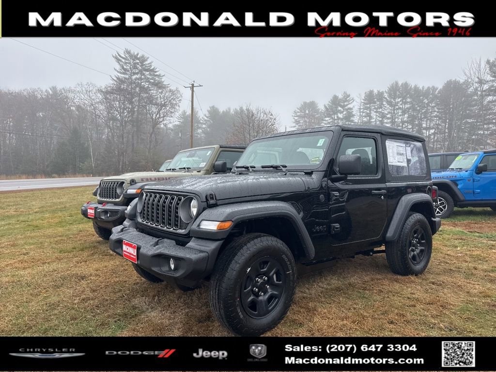 New 2026 Jeep Wrangler 2-DOOR SPORT Sport Utility