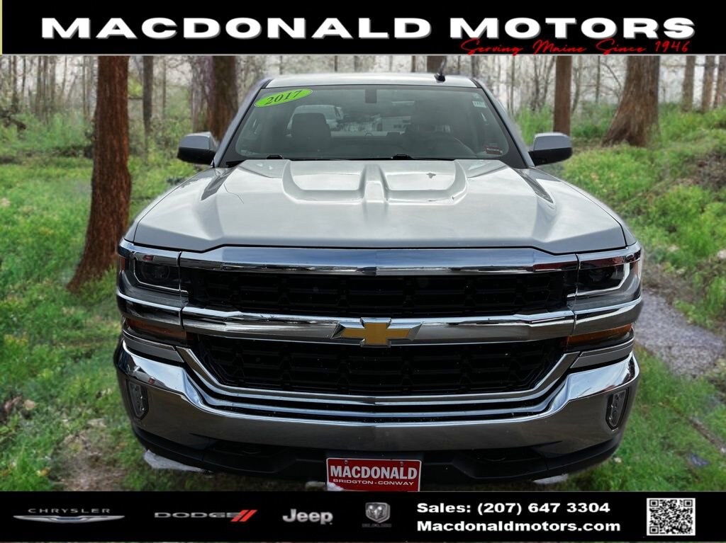 Used 2017 Chevrolet Silverado 1500 LT 4WD Double Cab 143.5 LT w/1LT