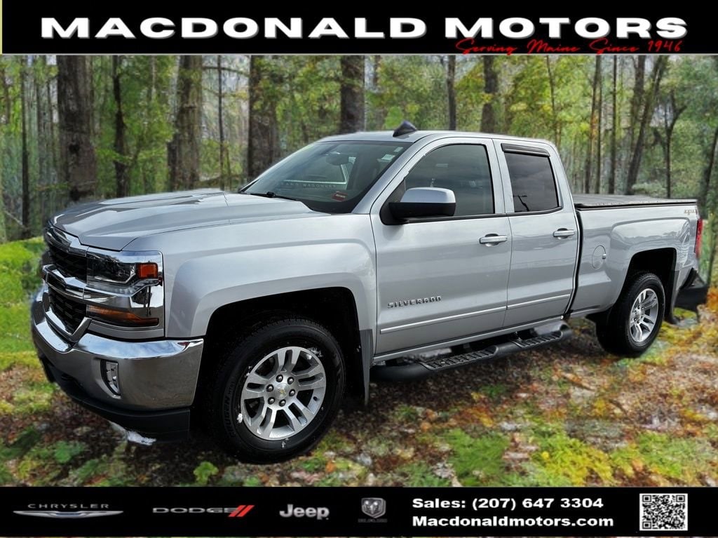 Used 2017 Chevrolet Silverado 1500 LT 4WD Double Cab 143.5 LT w/1LT