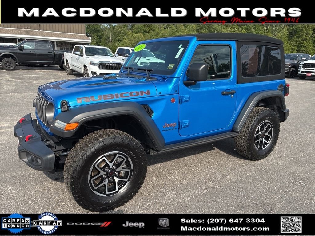 Used 2024 Jeep Wrangler Rubicon Rubicon 4x4