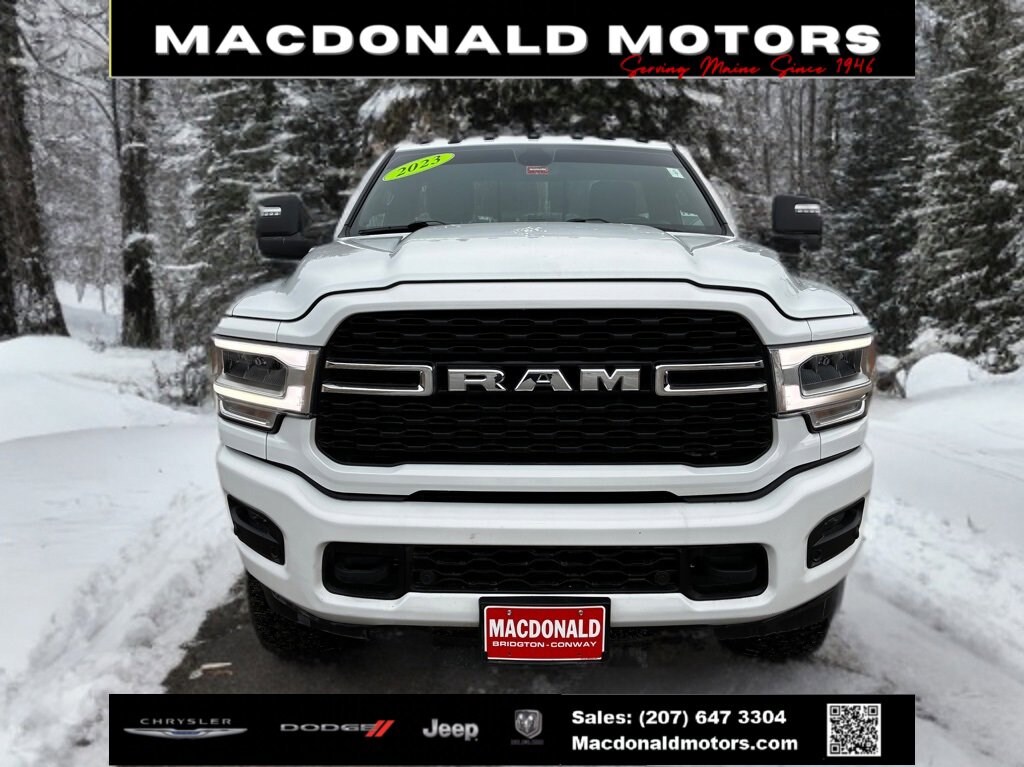Used 2023 Ram 3500 Big Horn Big Horn 4x4 Reg Cab 8 Box