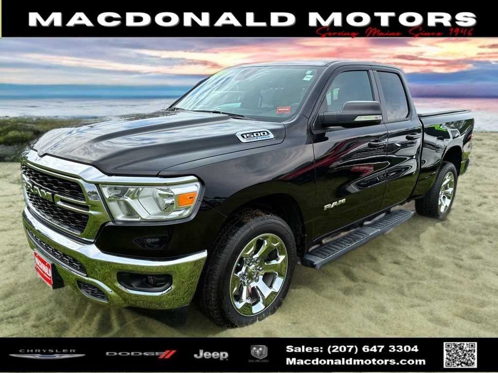 Used 2022 Ram 1500 Big Horn Big Horn 4x4 Quad Cab 64 Box