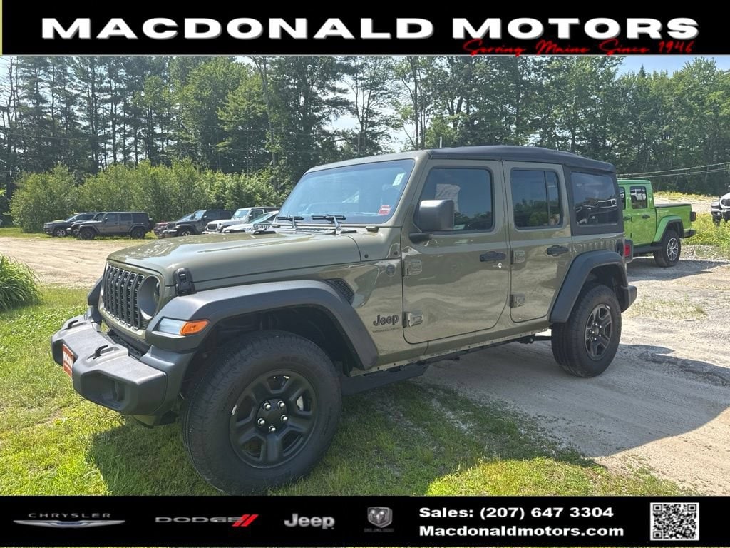 New 2026 Jeep Wrangler 4-DOOR SPORT Sport Utility