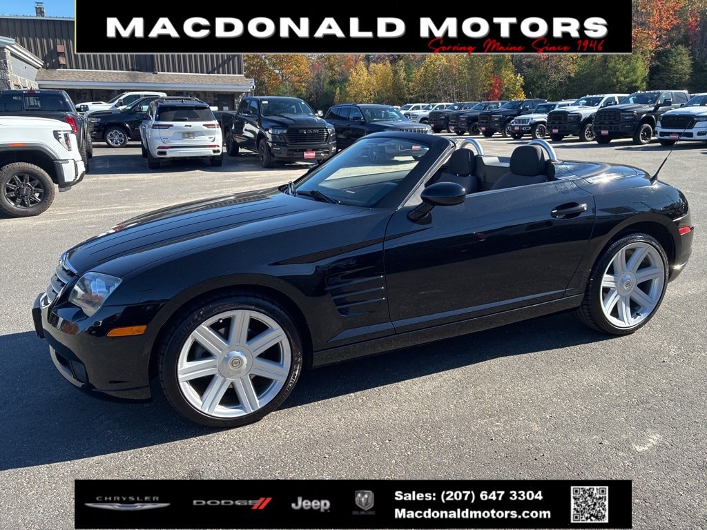 Used 2005 Chrysler Crossfire Base with VIN 1C3AN55L35X046267 for sale in Bridgton, ME