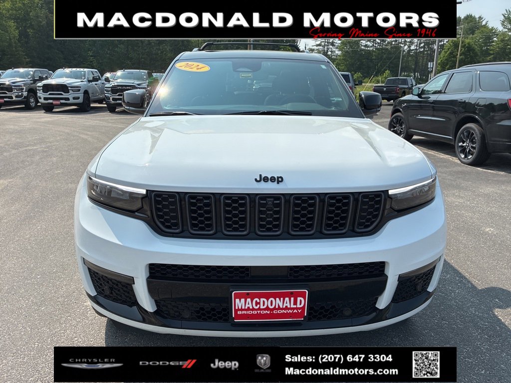 Used 2024 Jeep Grand Cherokee L Summit Reserve with VIN 1C4RJKEG2R8505848 for sale in Bridgton, ME