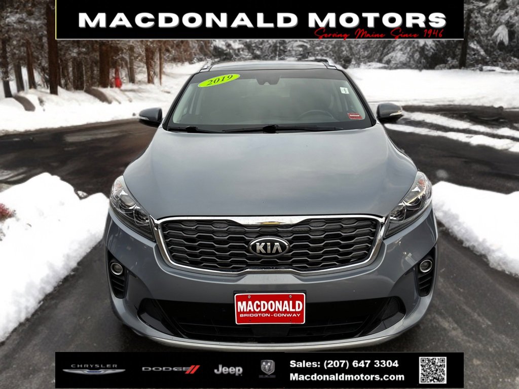 Used 2019 Kia Sorento EX Sport with VIN 5XYPHDA57KG595788 for sale in Bridgton, ME