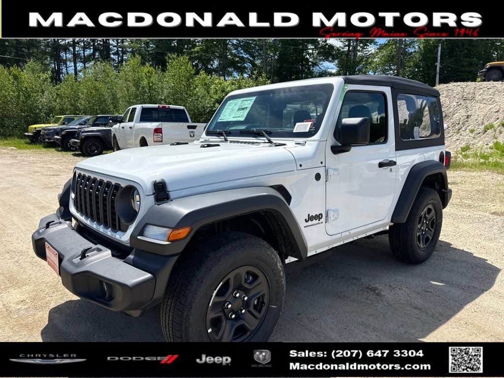 New 2026 Jeep Wrangler 2-DOOR SPORT Sport Utility