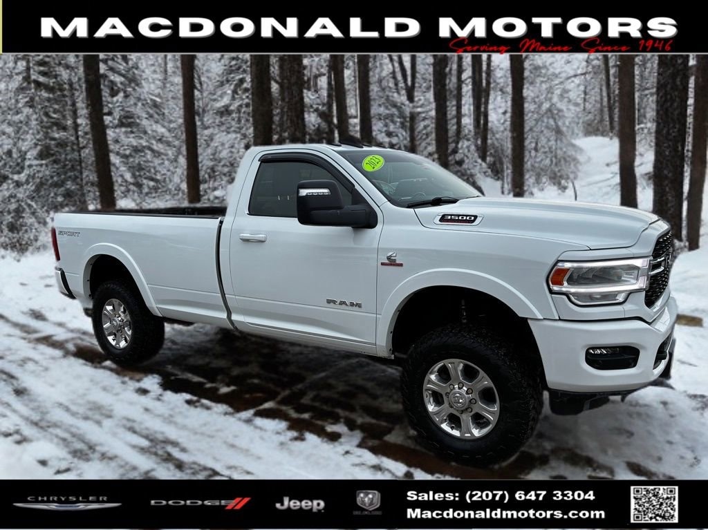 Used 2023 Ram 3500 Big Horn Big Horn 4x4 Reg Cab 8 Box