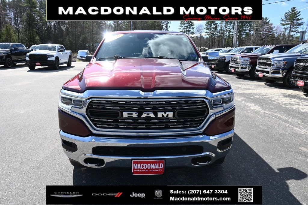 Used 2020 RAM Ram 1500 Pickup Limited with VIN 1C6SRFHT2LN213384 for sale in Bridgton, ME