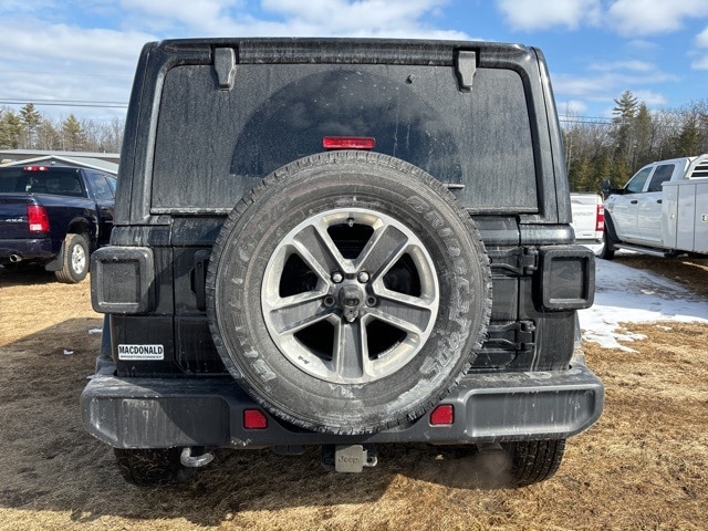 Used 2022 Jeep Wrangler Unlimited Sahara with VIN 1C4HJXEN9NW162405 for sale in Center Conway, NH