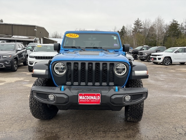 Used 2022 Jeep Wrangler Unlimited Rubicon 4XE with VIN 1C4JJXR6XNW215164 for sale in Center Conway, NH