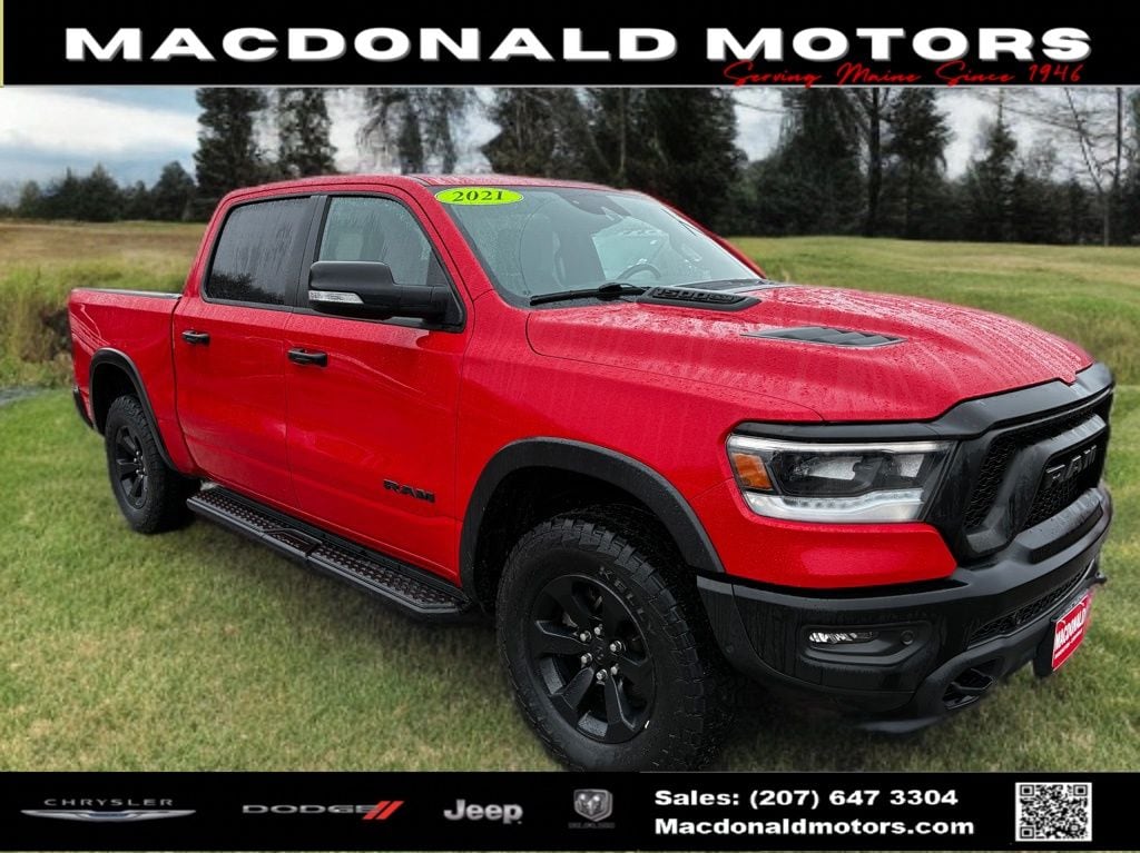 Used 2021 Ram 1500 Rebel Truck