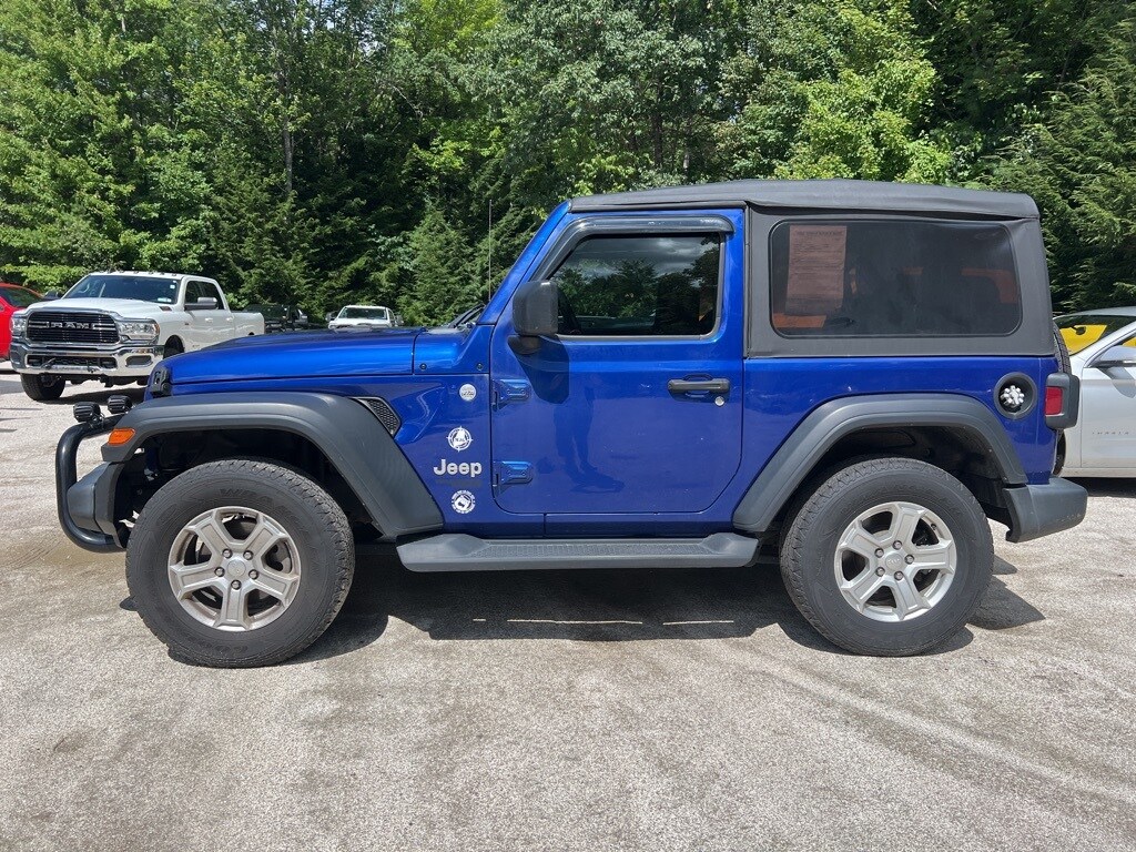 Used 2018 Jeep All-New Wrangler Sport S with VIN 1C4GJXAN8JW323824 for sale in Center Conway, NH