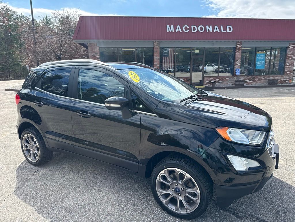 Used 2019 Ford Ecosport Titanium with VIN MAJ6S3KL6KC267745 for sale in Conway, NH