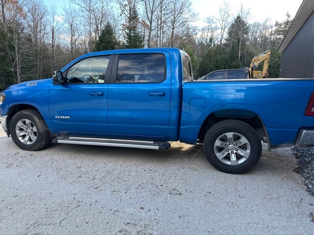 Used 2023 RAM Ram 1500 Pickup Laramie with VIN 1C6SRFJT2PN582987 for sale in Center Conway, NH