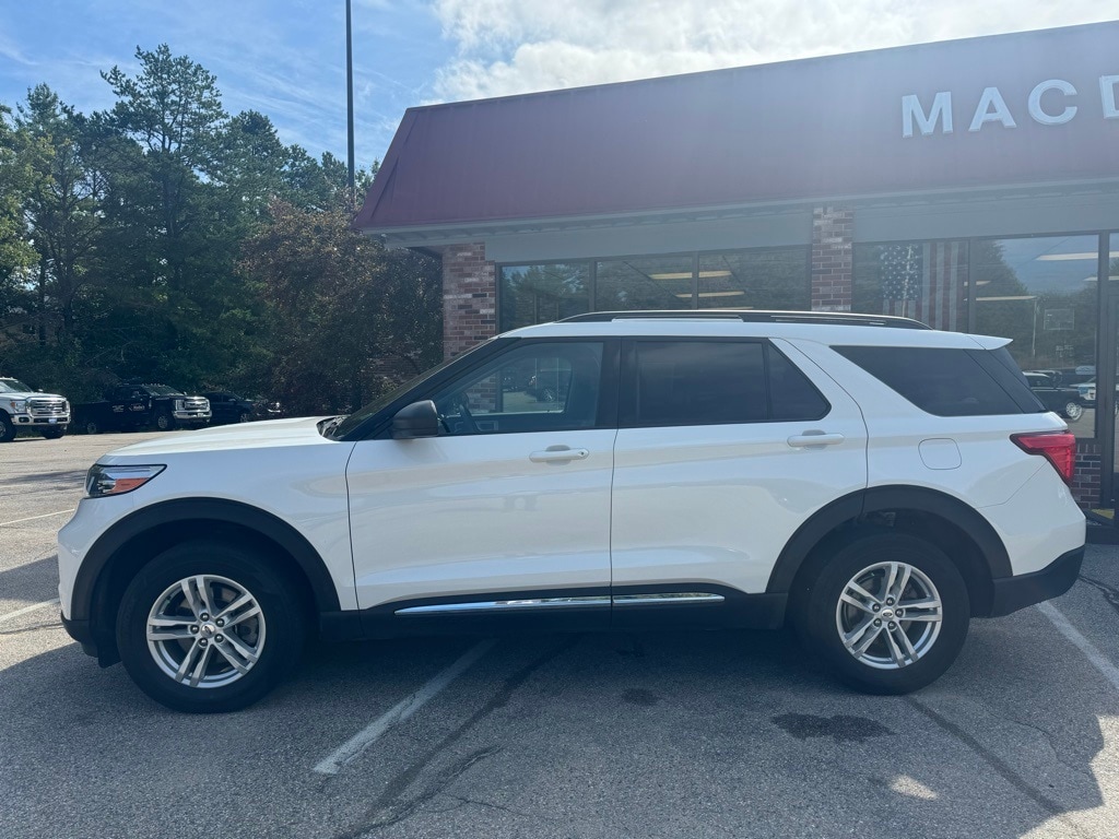 Certified 2021 Ford Explorer XLT with VIN 1FMSK8DH1MGB90305 for sale in Center Conway, NH