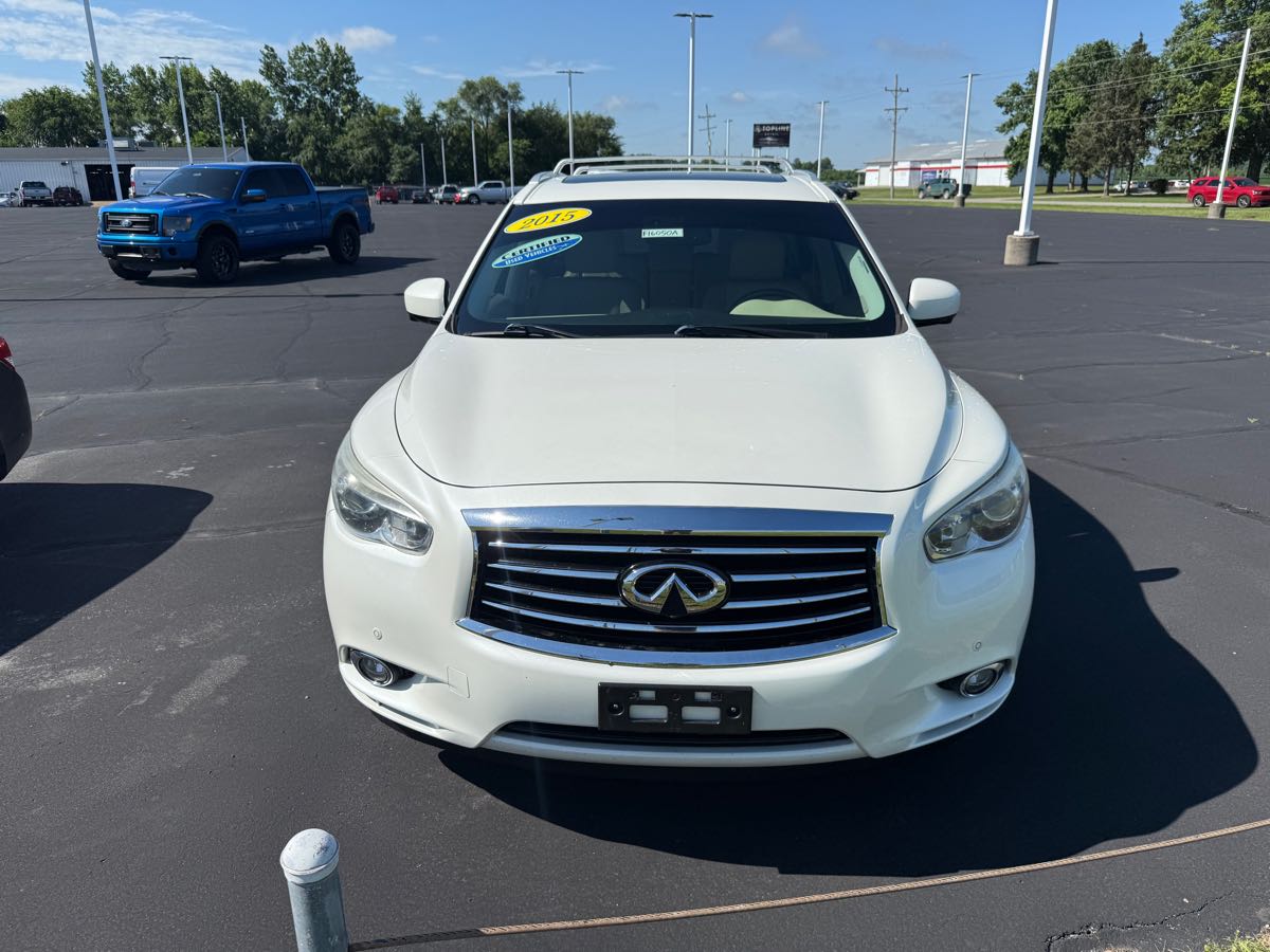 Used 2015 INFINITI QX60 Base with VIN 5N1AL0MM0FC513745 for sale in Terre Haute, IN