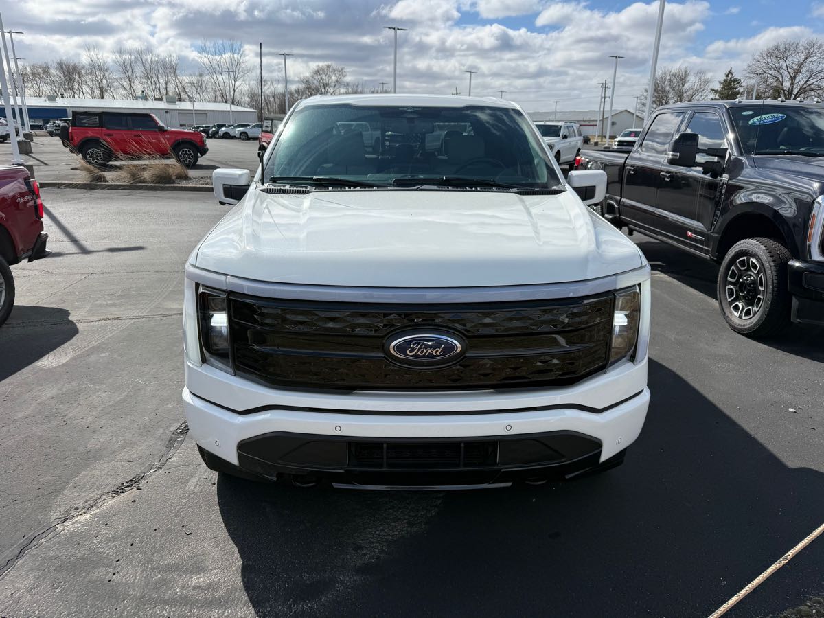 Used 2023 Ford F-150 Lightning Platinum with VIN 1FT6W1EV8PWG28544 for sale in Terre Haute, IN