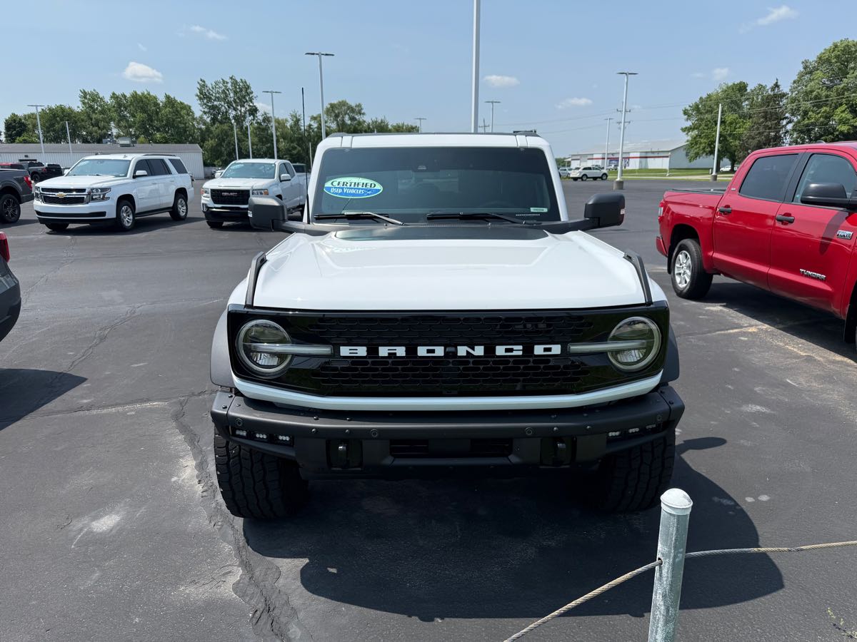 Used 2024 Ford Bronco 4-Door Wildtrak with VIN 1FMEE2BP3RLB13302 for sale in Terre Haute, IN