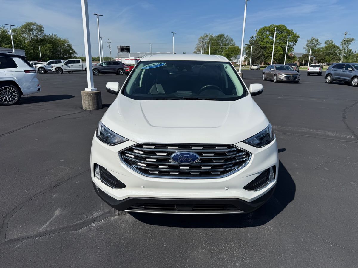 Used 2022 Ford Edge Titanium with VIN 2FMPK4K98NBA58175 for sale in Terre Haute, IN