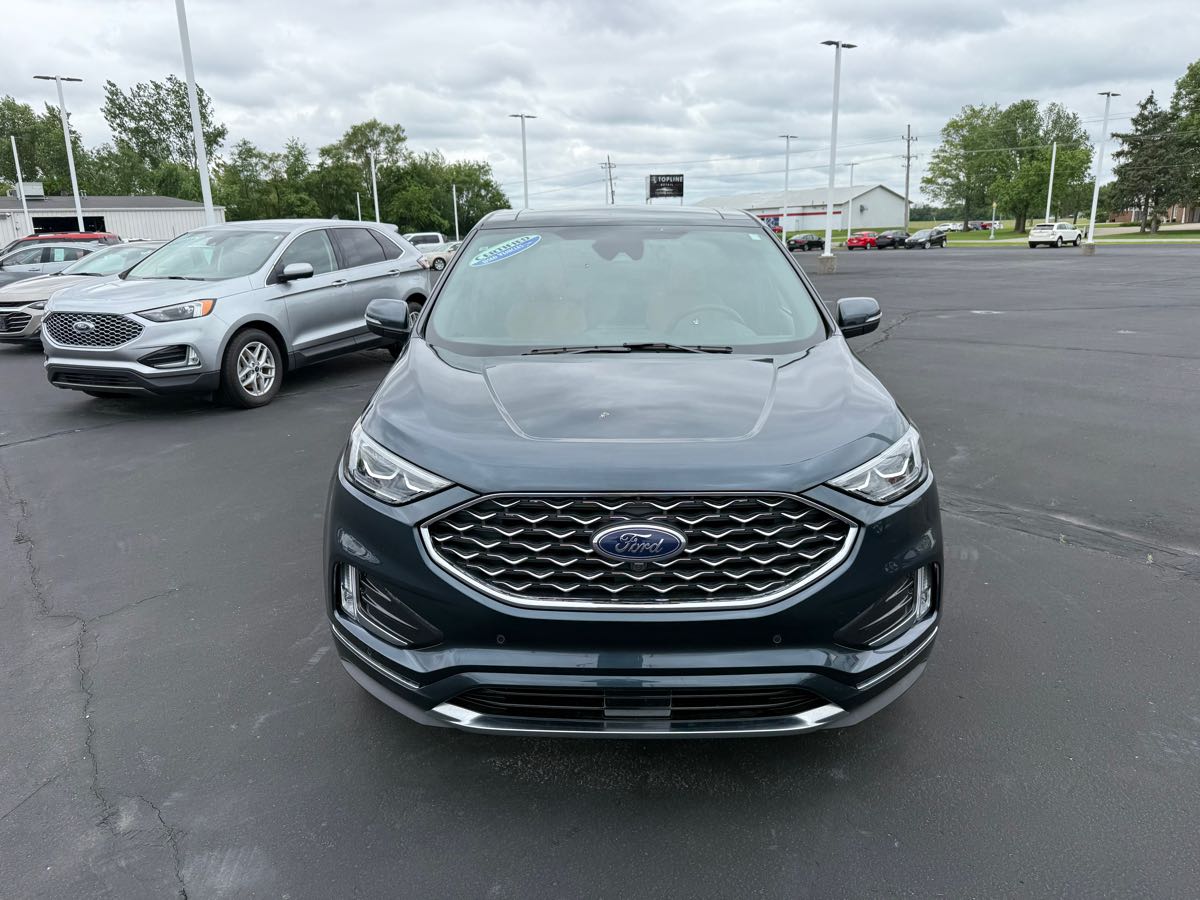 Used 2024 Ford Edge Titanium with VIN 2FMPK4K97RBA69562 for sale in Terre Haute, IN