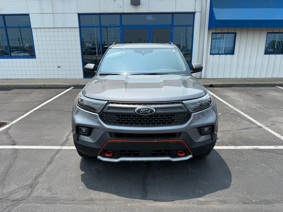 Used 2022 Ford Explorer Timberline with VIN 1FMSK8JH2NGA00422 for sale in Terre Haute, IN