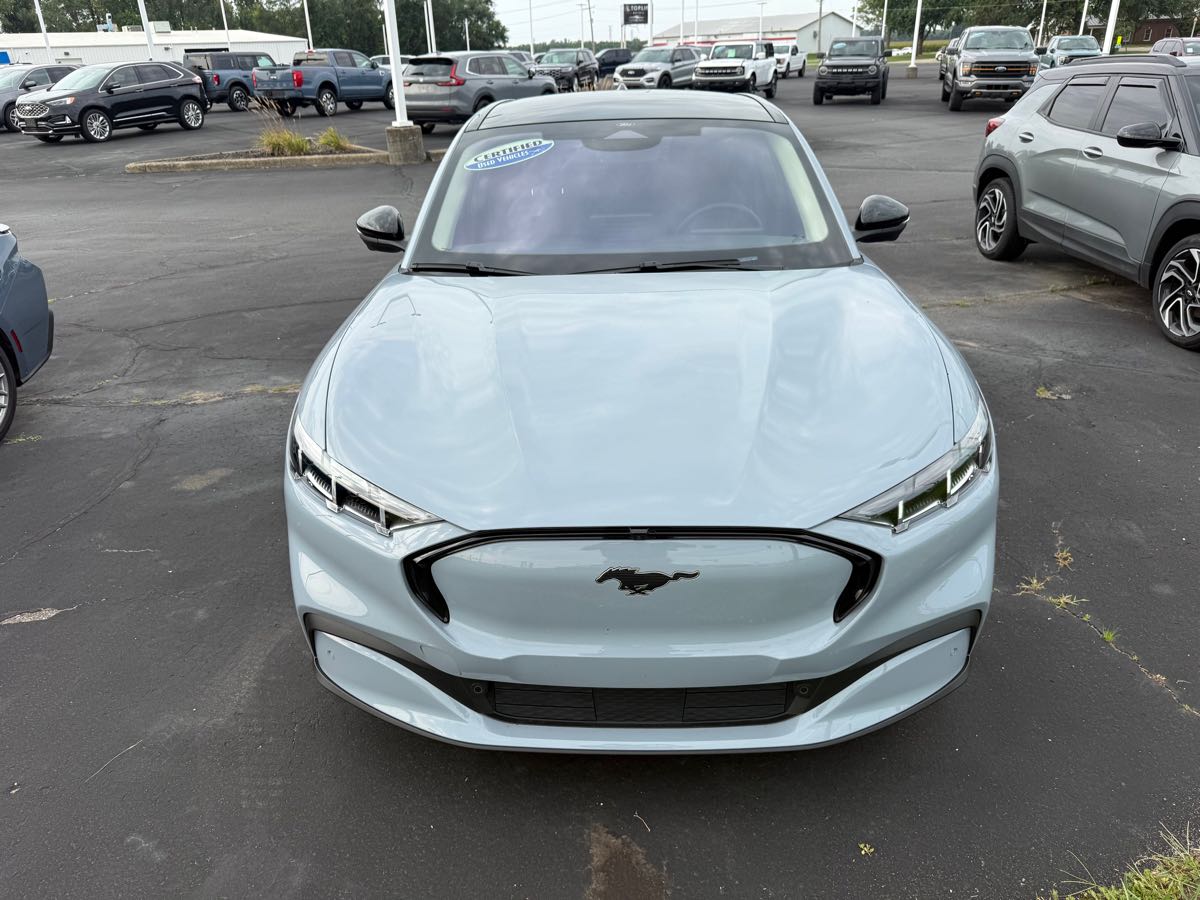 Used 2025 Ford Mustang Mach-E Premium AWD with VIN 3FMTK3SU5SMA19387 for sale in Terre Haute, IN