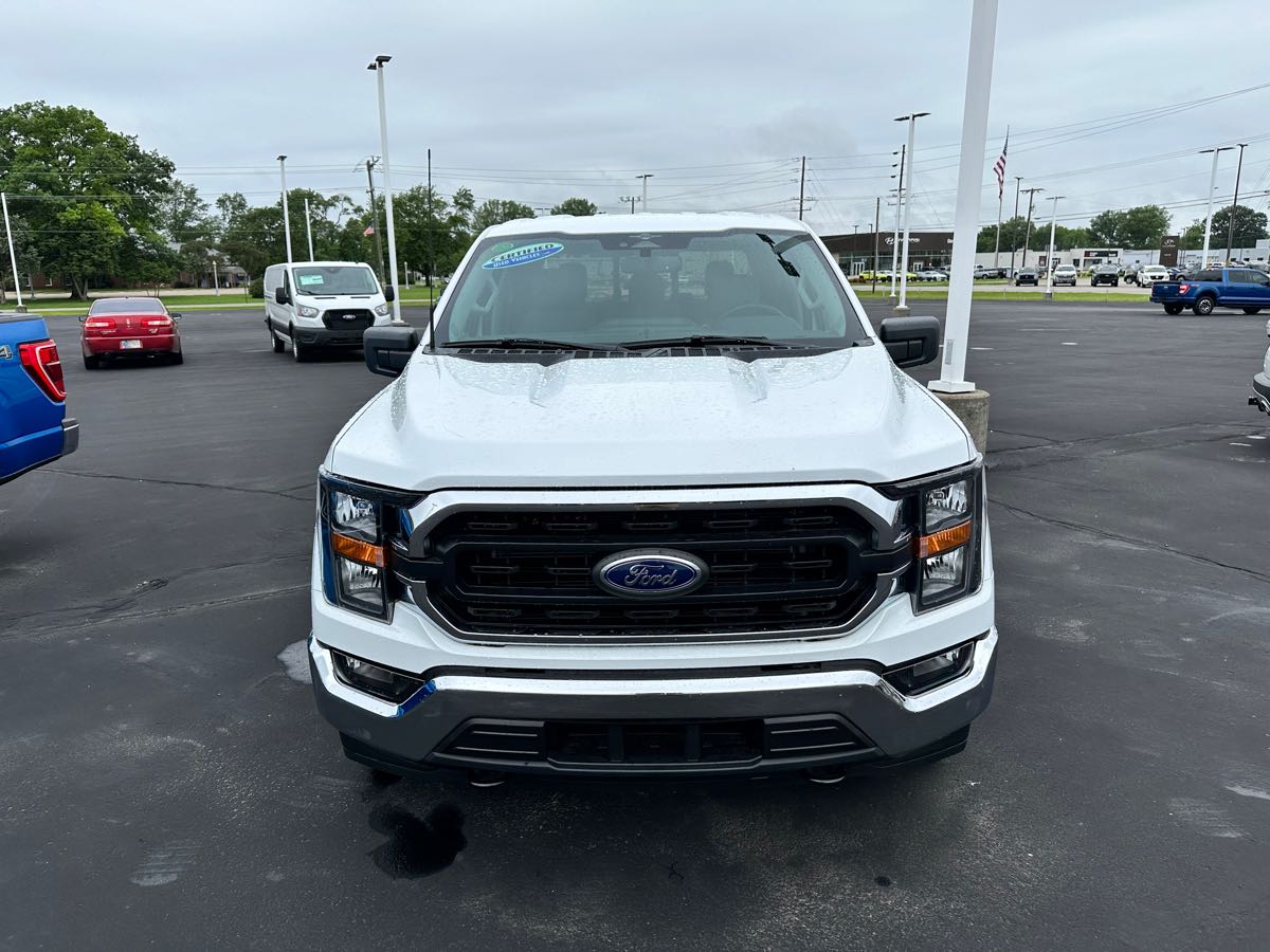 Used 2023 Ford F-150 XLT with VIN 1FTFW1E82PFC57259 for sale in Terre Haute, IN