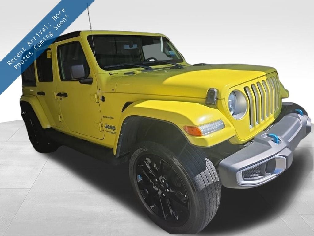 Used 2022 Jeep Wrangler Unlimited 4xe Sahara SUV