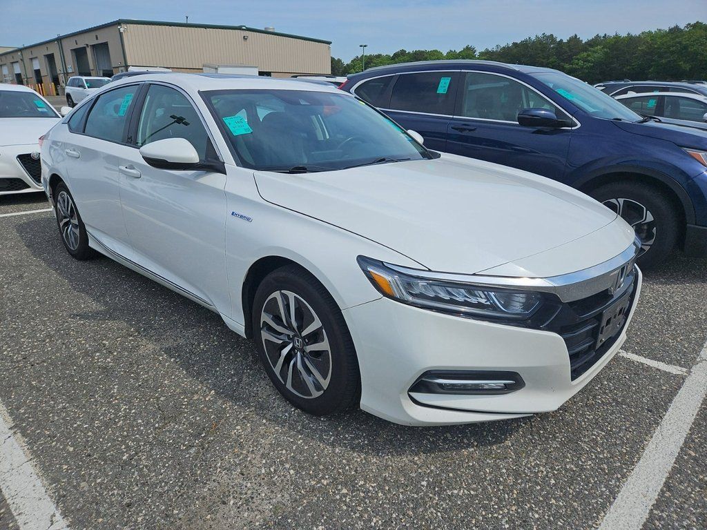 Used 2020 Honda Accord Hybrid EX-L with VIN 1HGCV3F50LA017240 for sale in Marion, IA