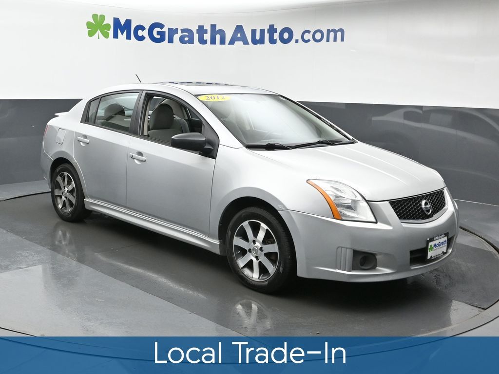 Used 2012 Nissan Sentra SR with VIN 3N1AB6AP8CL671584 for sale in Hiawatha, IA