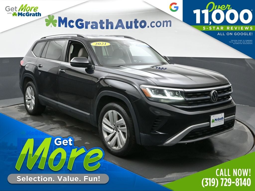 Used 2021 Volkswagen Atlas 3.6L V6 SEL 4MOTION SUV
