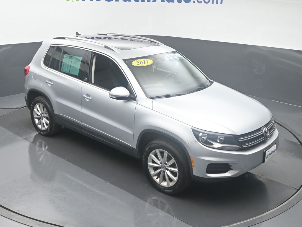 Used 2017 Volkswagen Tiguan Wolfsburg Edition with VIN WVGSV7AX2HK003248 for sale in Marion, IA