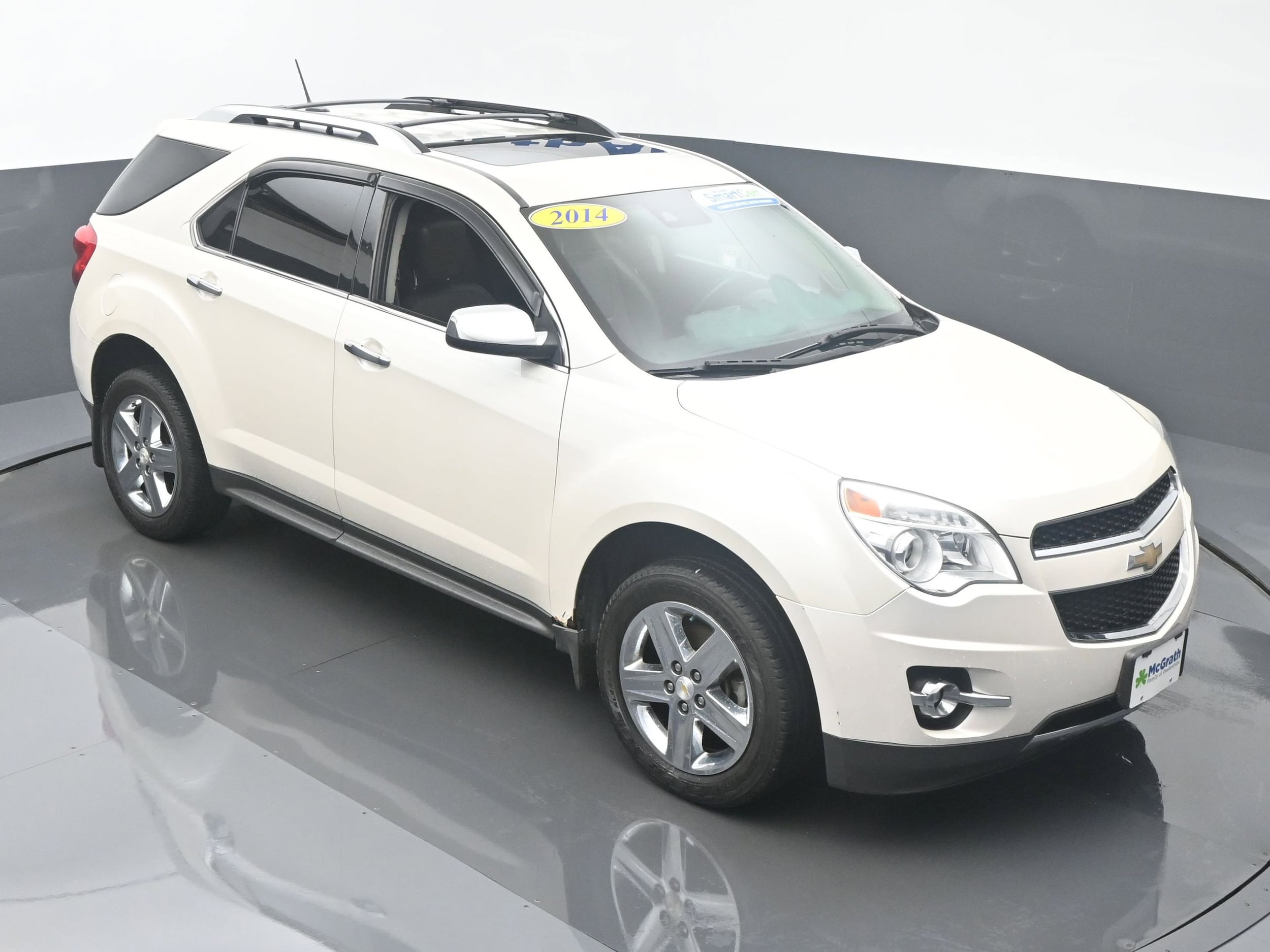 Used 2014 Chevrolet Equinox LTZ with VIN 1GNFLHEK5EZ107016 for sale in Marion, IA