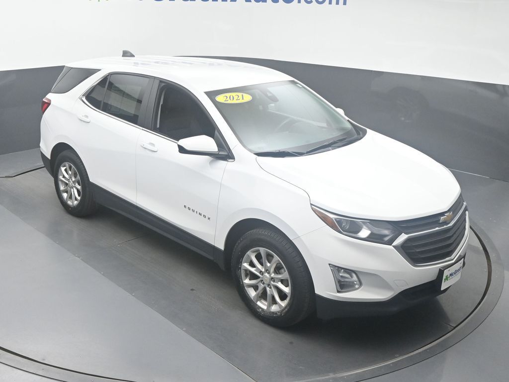 Used 2021 Chevrolet Equinox LT with VIN 2GNAXTEV1M6160138 for sale in Marion, IA