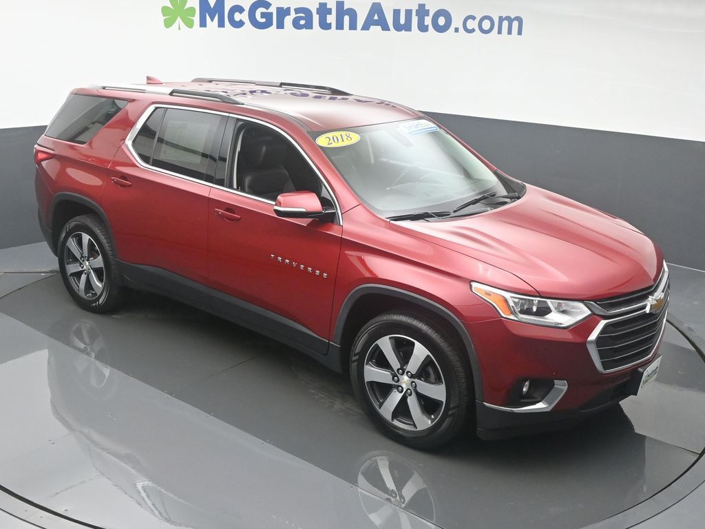 Used 2018 Chevrolet Traverse 3LT with VIN 1GNERHKW4JJ206680 for sale in Marion, IA