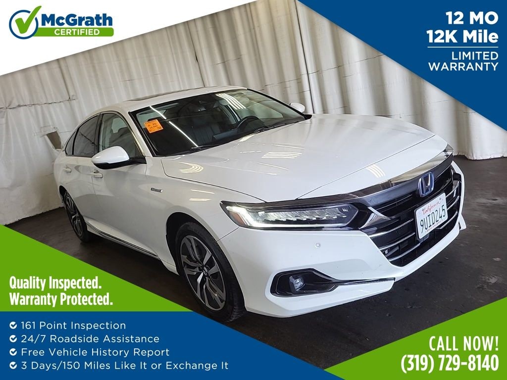 Used 2022 Honda Accord Hybrid EX-L Sedan