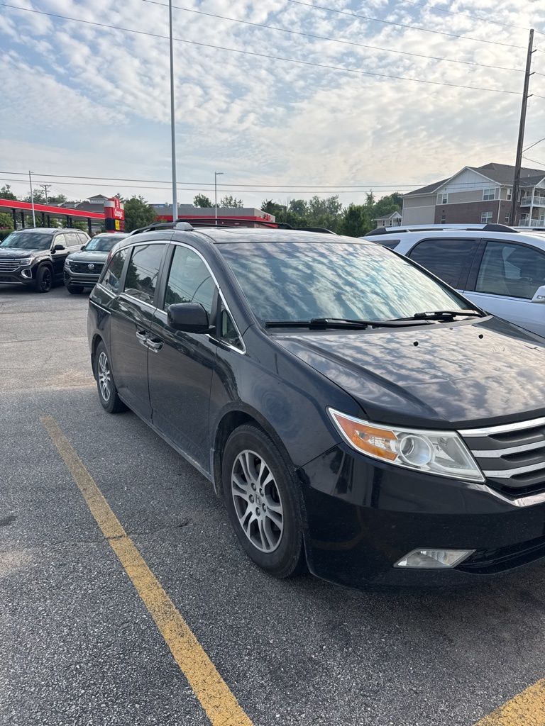 Used 2012 Honda Odyssey EX-L with VIN 5FNRL5H64CB140949 for sale in Marion, IA