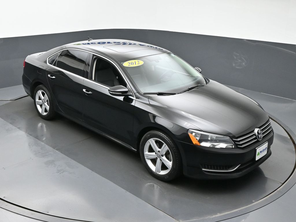 Used 2012 Volkswagen Passat SE with VIN 1VWBP7A3XCC093728 for sale in Marion, IA