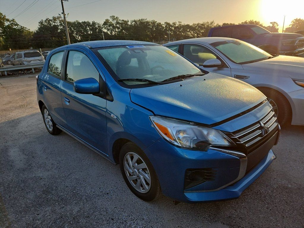 Used 2022 Mitsubishi Mirage LE with VIN ML32AUHJ2NH005576 for sale in Marion, IA
