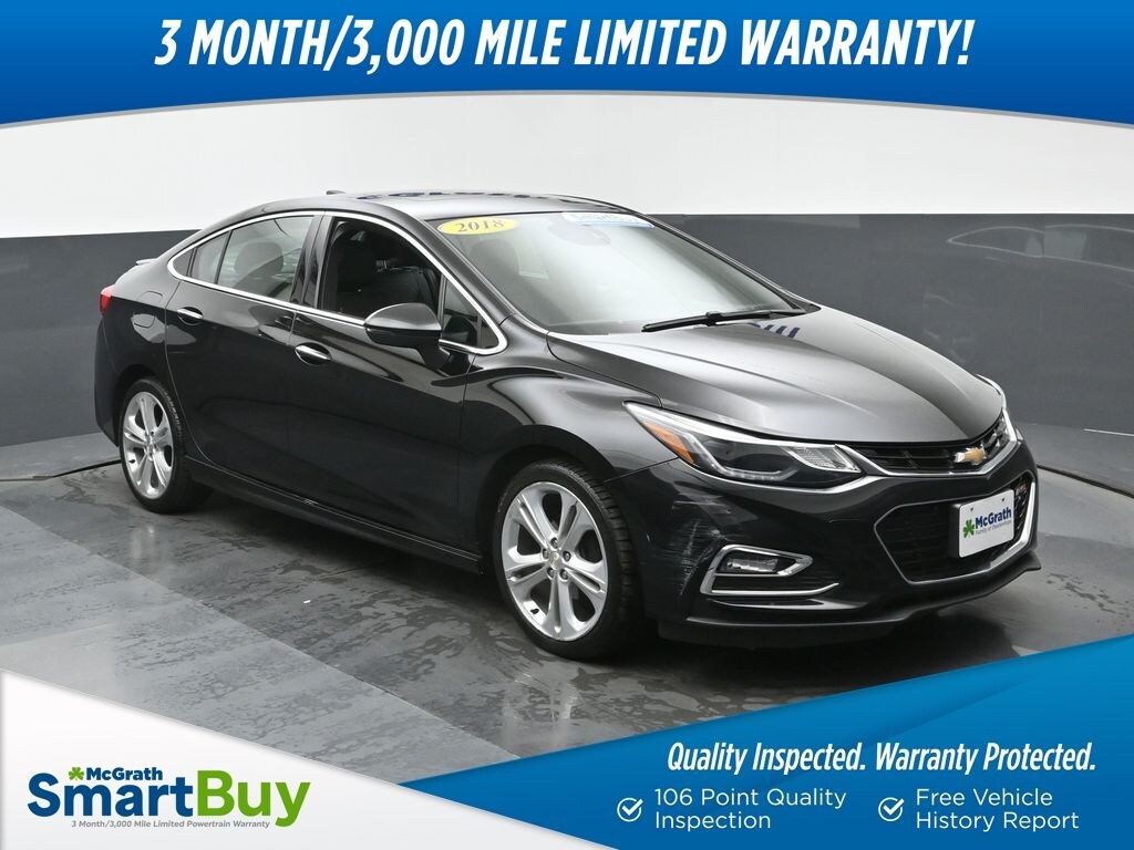 Used 2018 Chevrolet Cruze Premier Auto Sedan