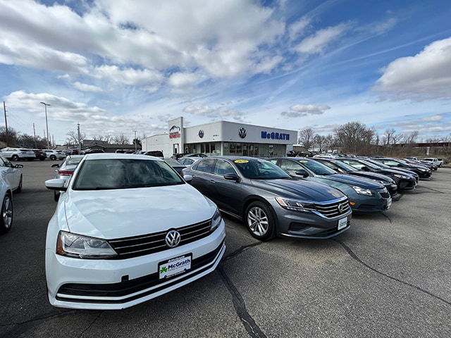 McGrath VW of Marion lot