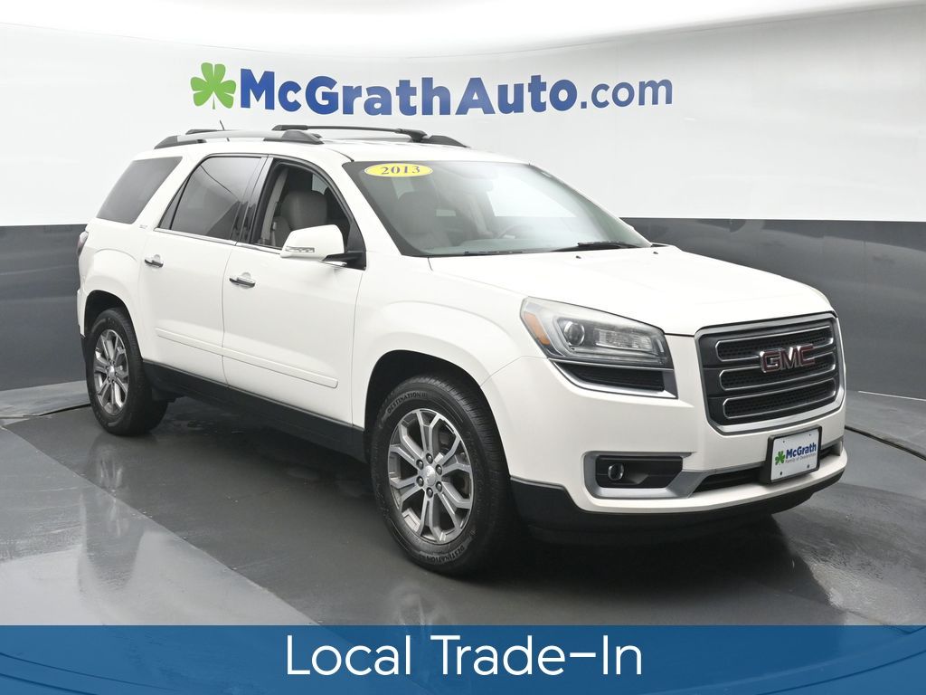 Used 2013 GMC Acadia SLT1 with VIN 1GKKRRKD5DJ254908 for sale in Hiawatha, IA