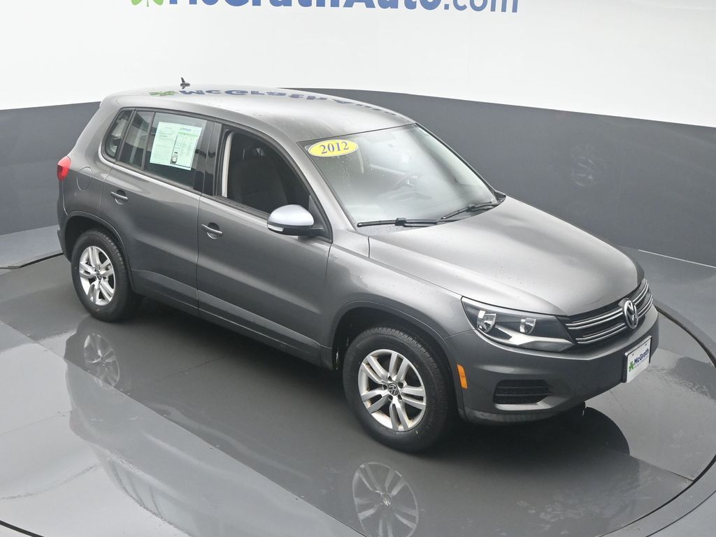 Used 2012 Volkswagen Tiguan S with VIN WVGAV7AX2CW000475 for sale in Marion, IA